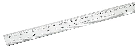 Steel ruler